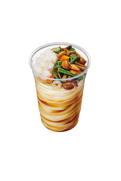 山菜おろしぶっかけうどん
