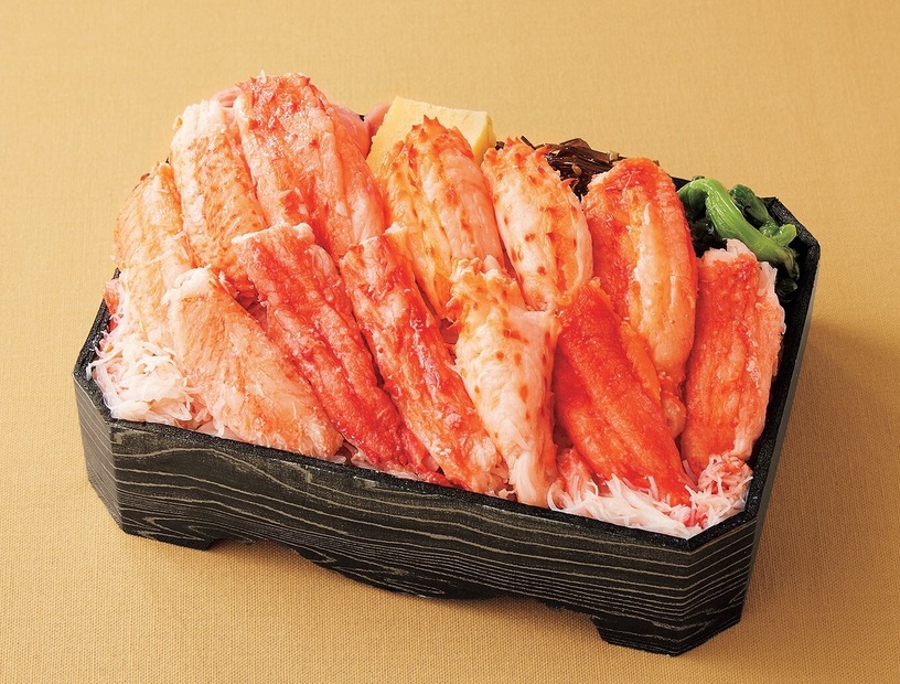 札幌市【鱗幸食品】かに五種盛別製重