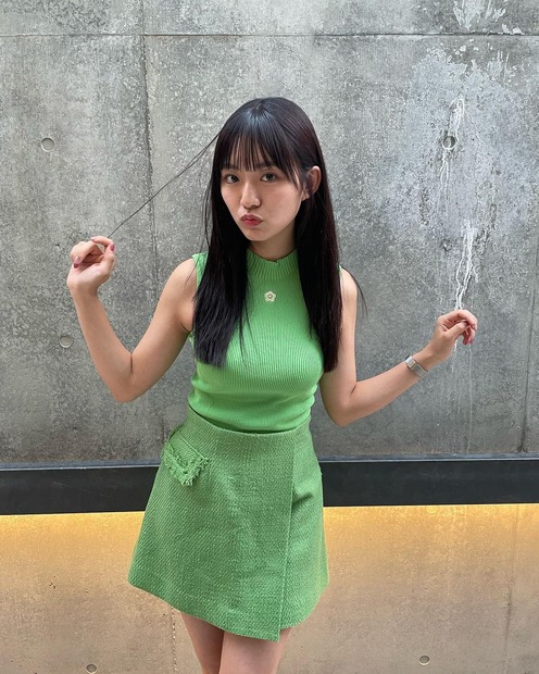 豊田ルナ（インスタグラムから＝所属事務所に掲載許可をいただいています）