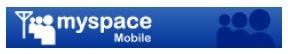 「MySpaceモバイル」ロゴ