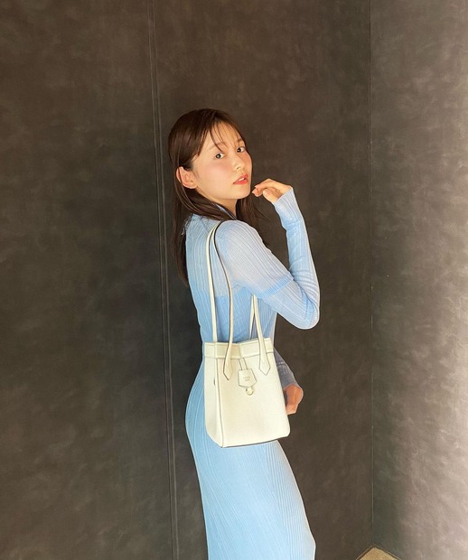 久間田琳加（インスタグラムから＝所属事務所に掲載許可をいただいています）