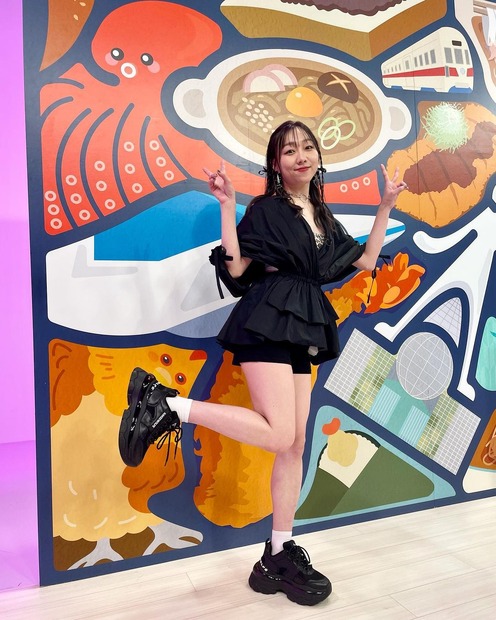 須田亜香里（インスタグラムから＝所属事務所に掲載許可をいただいています）
