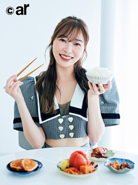 指原莉乃『ar』10月号(主婦と生活社刊）