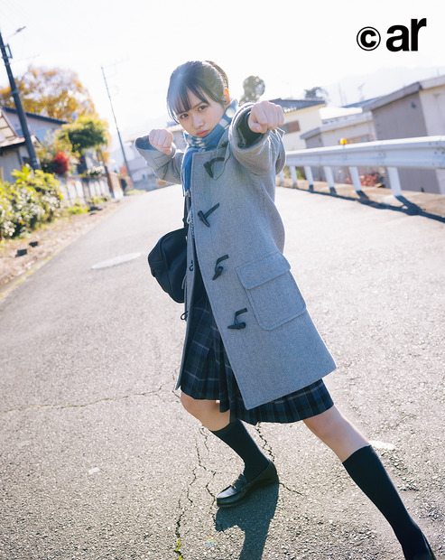 日向坂46・上村ひなの『ar』10月号(主婦と生活社刊）