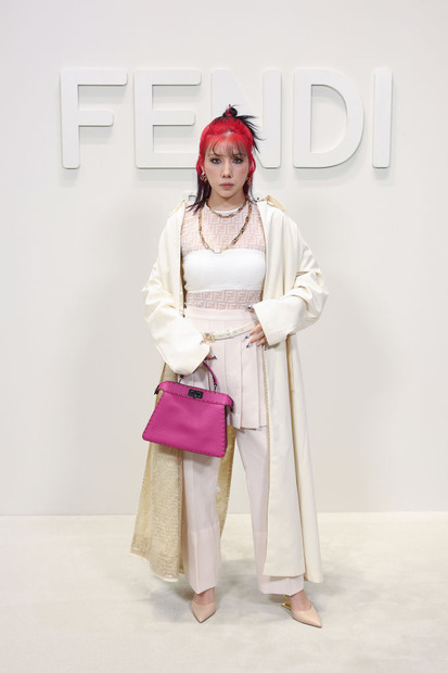 仲里依紗(Photo by Daniele Venturelli/Getty Images for Fendi)