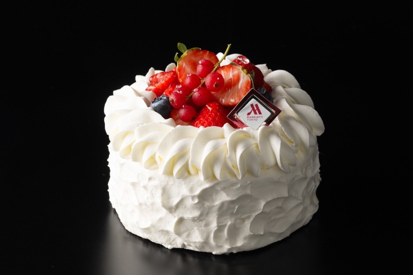 Marriott Christmas Shortcake(マリオット クリスマス ショートケーキ)〈大〉￥5,500〈小〉￥4,200