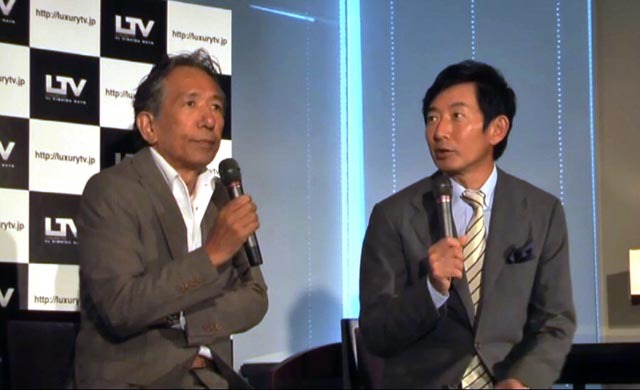岸田一郎氏と石田純一氏のトークセッション