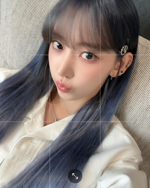 宮脇咲良（インスタグラムから＝所属事務所に掲載許可をいただいています）
