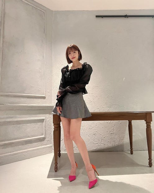 神部美咲（インスタグラムから＝所属事務所に掲載許可をいただいています）