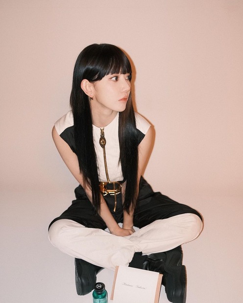 宮脇咲良（インスタグラムから＝所属事務所に掲載許可をいただいています）