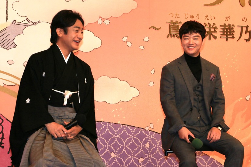 大河ドラマ『べらぼう』出演者発表会見【撮影：小宮山あきの】