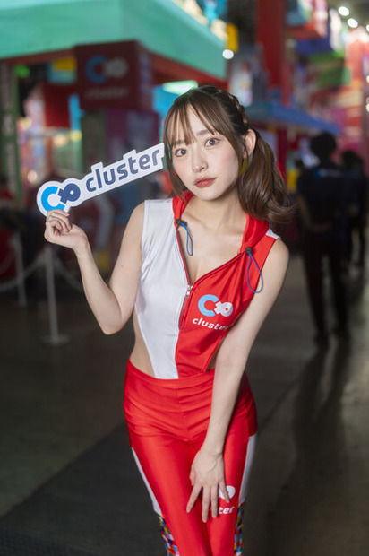 「Cluster」ブース／高崎かなみ（X：@Kanami_Takasaki）