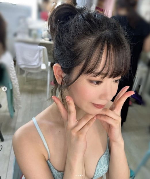 新唯（写真は本人の公式インスタグラムから）※所属事務所に掲載許諾をもらってます。