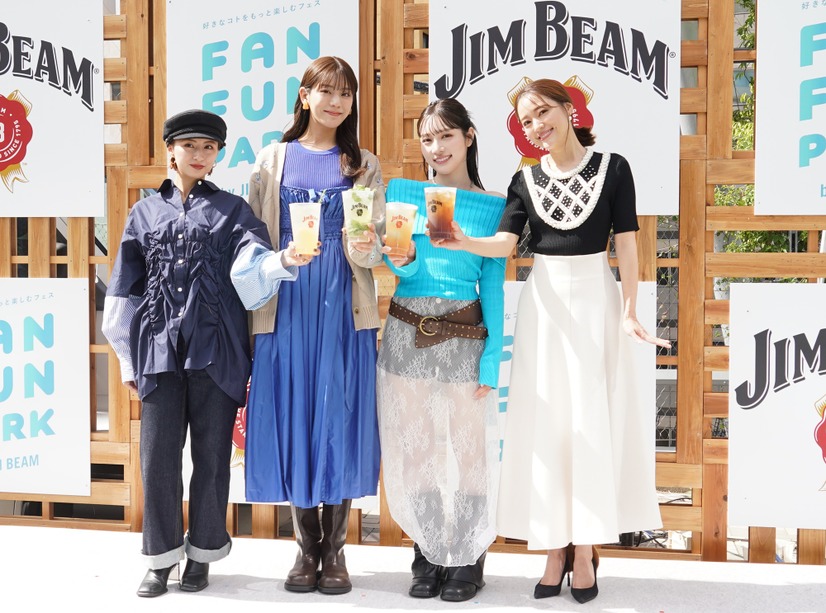 Julia、貴島明日香、古川優香、chay【写真：竹内みちまろ】