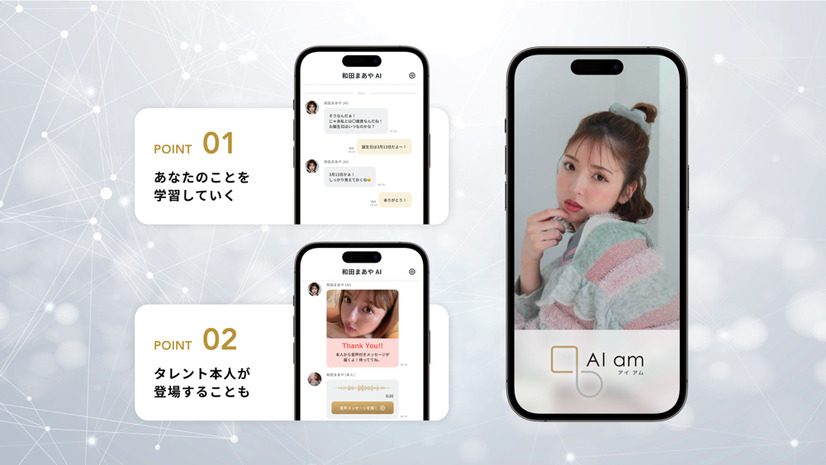 元乃木坂46・和田まあやと毎日チャット出来る！？芸能人の個性学んだAI新サービス登場