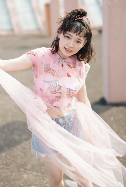 「blt graph.vol.95」セブンネットショッピング購入特典ポストカード【チャンベイビー(GANG PARADE／KiSS KiSS）】