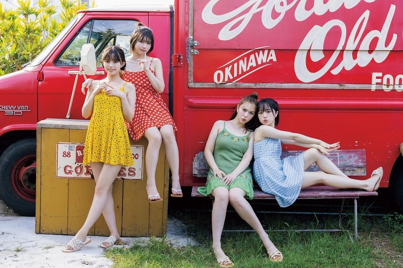 えなこ、村重杏奈、なえなの、森日菜美による女子ユニット「東京湾岸がーるず」写真集タイトル＆表紙が解禁！