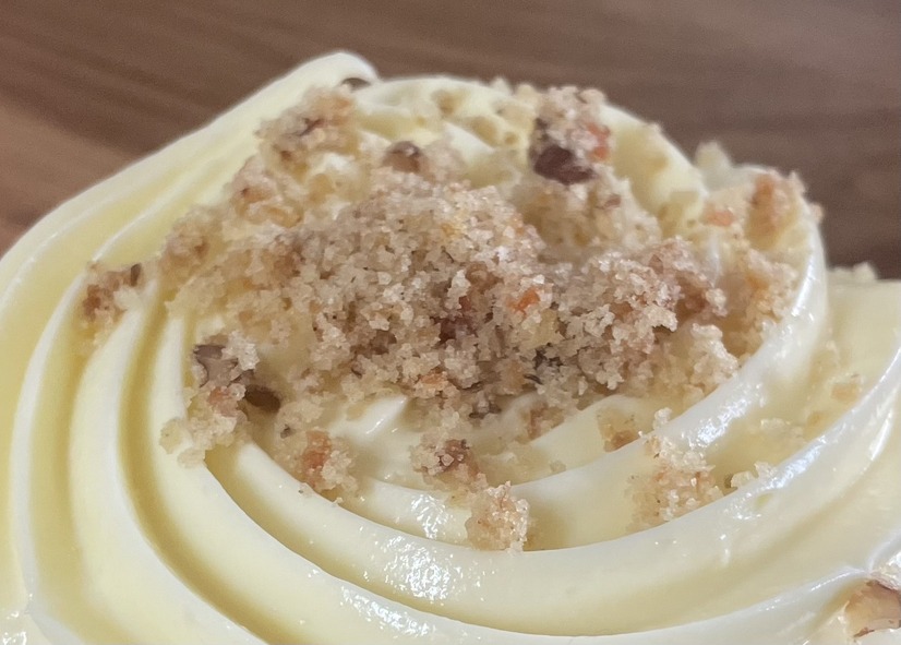 キャロットカップケーキ　撮影：渡邉