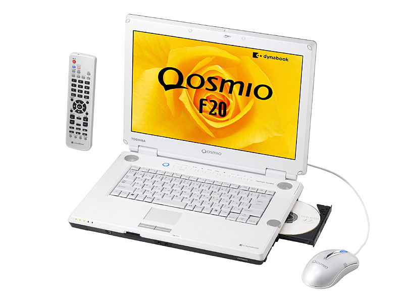 Qosmio F20 ホワイト