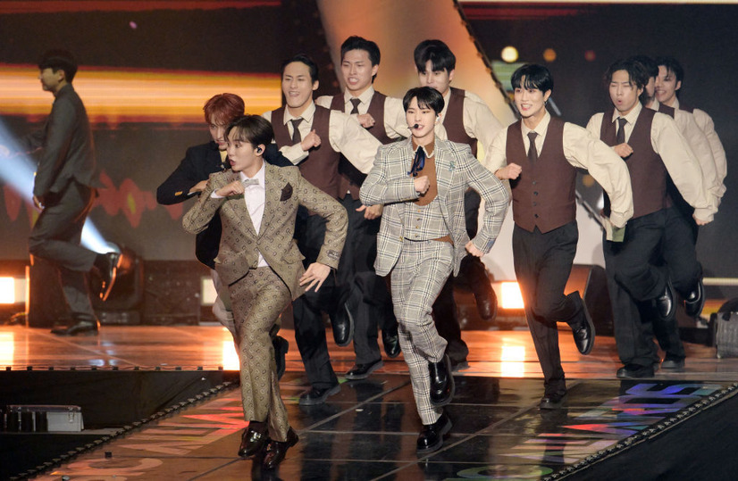 SEVENTEEN(Photo by The Chosunilbo JNS/Imazins via Getty Images)