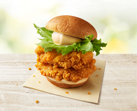 「ダブルチキンフィレバーガー」