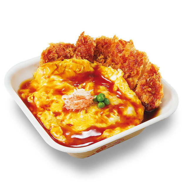 天津飯チキンカツ丼弁当　690円(税込745円)
