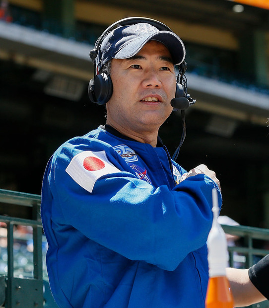 野口聡一 (Photo by Bob Levey/Getty Images)