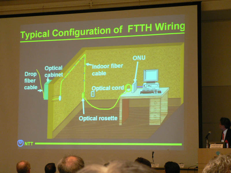 　光ファイバアクセスの普及促進をはかる国際NPO、FTTH Council Asia-Pacificのジェネラルミーティングがパシフィコ横浜で開催された。この中でNTTの篠原弘道氏は、NTT東西が展開するBフレッツの推移や今後の計画などについてスピーチを行った。