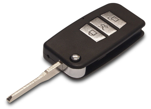 ジャックナイフリモコンキー型 ビデオ＆カメラ USB 4GB