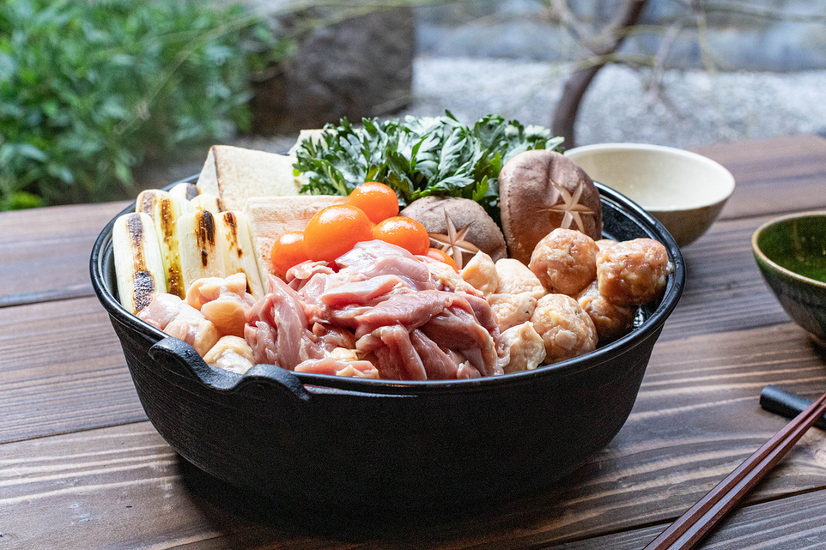 名物 鶏すき