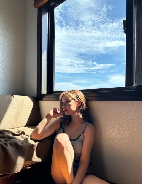 写真が村重杏奈の公式インスタグラムから　※所属事務所に掲載許可をもらってます