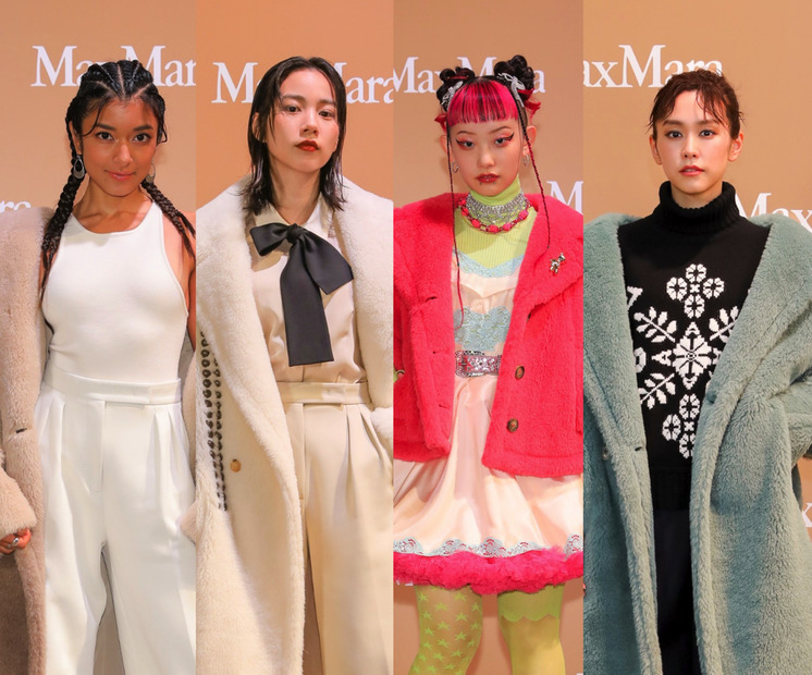 ローラ、のん、詩羽、桐谷美玲