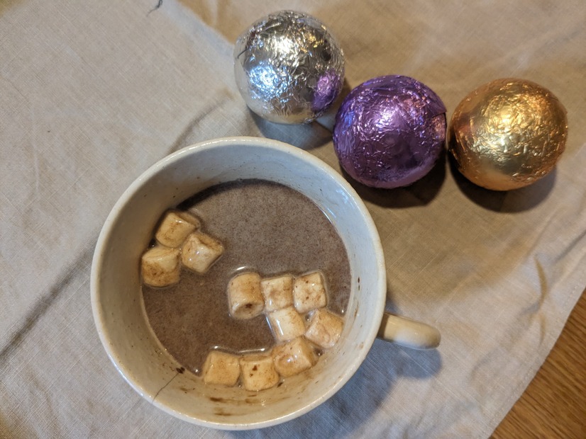 チョコレートボム完成写真　撮影：渡邉