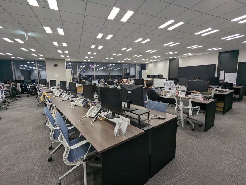 GA technologiesオフィス＠撮影：渡邉