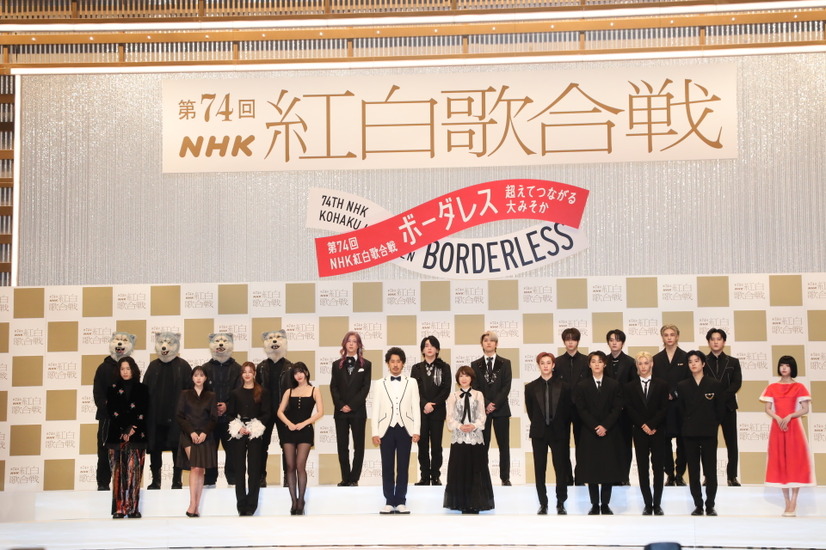 「第74回NHK紅白歌合戦」出演者発表【撮影：中野】