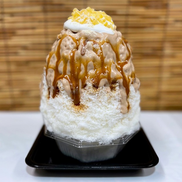 日光天然氷蔵元 松月氷室「ビターキャラメルモンブラン」