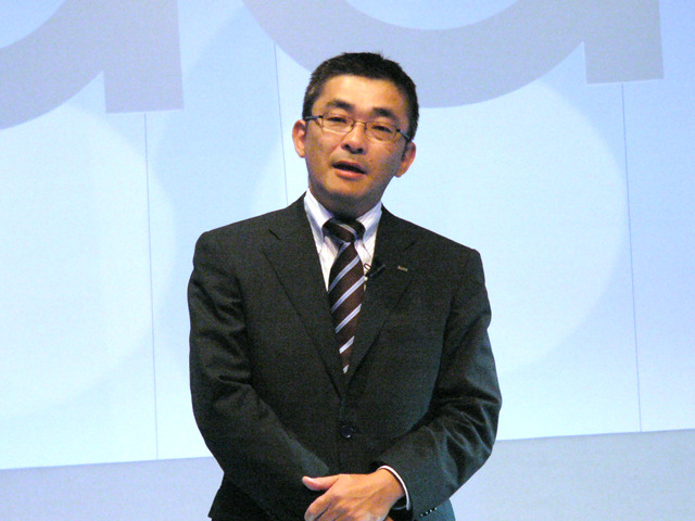 取締役執行役員常務 コンシューマ事業統括本部長の高橋誠氏