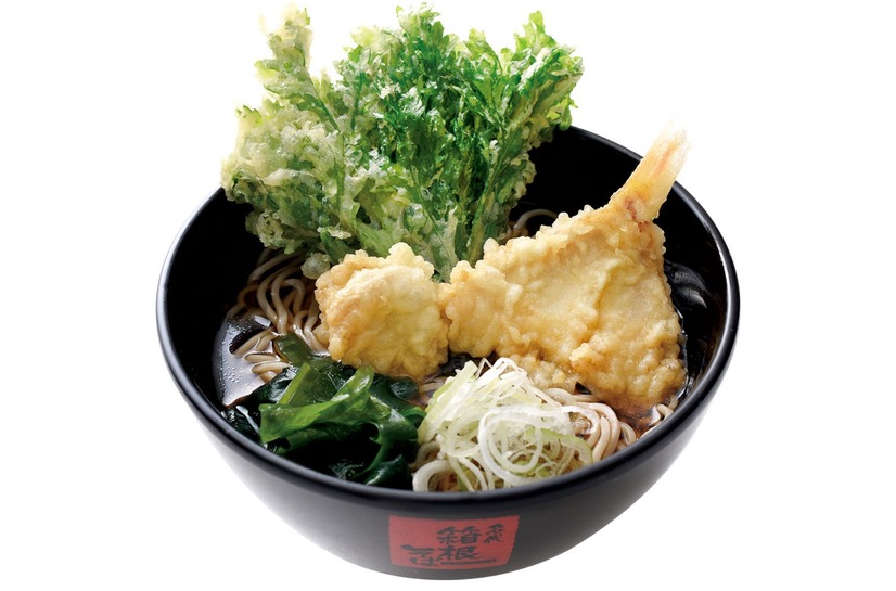 「のどぐろ・ほたて・春菊天（そば・うどん）」