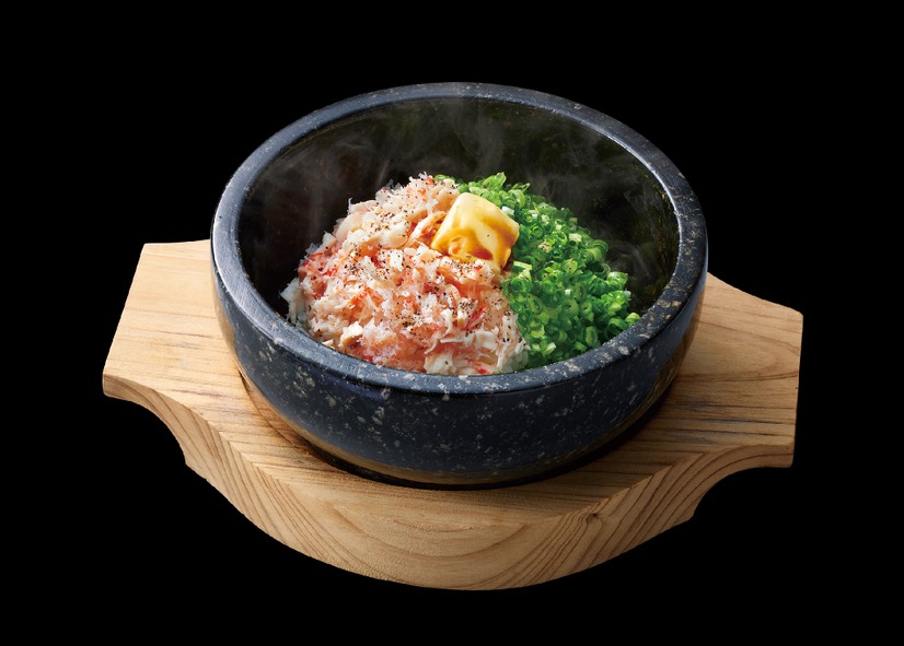 紅ずわいたっぷり 石焼かに飯