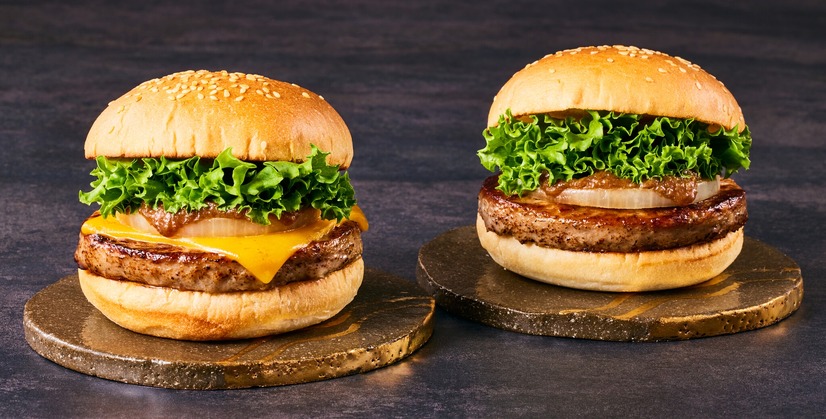 「神戸牛チーズバーガー」「神戸牛バーガー」