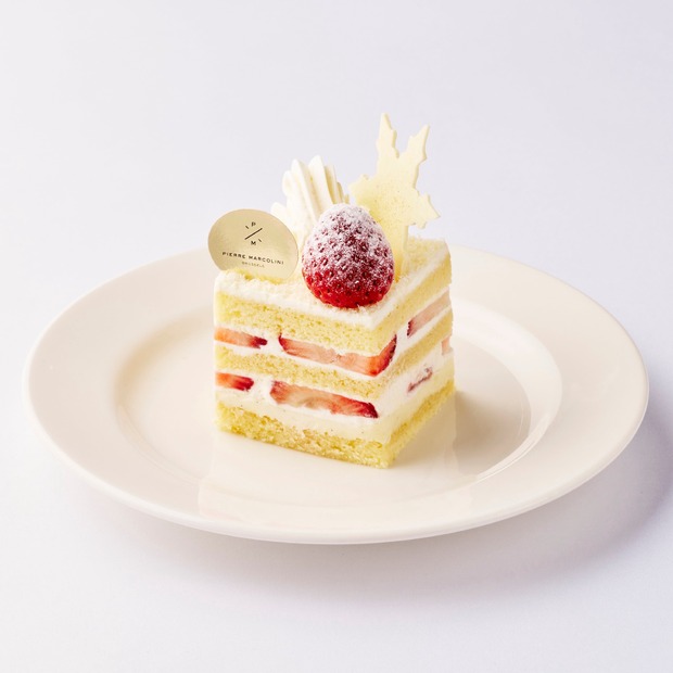 「ショートケーキ ショコラ ブラン ノエル」単品：1,210円コーヒーとのセット：1,760円紅茶とのセット：1,870円＊テイクアウト：1,080円