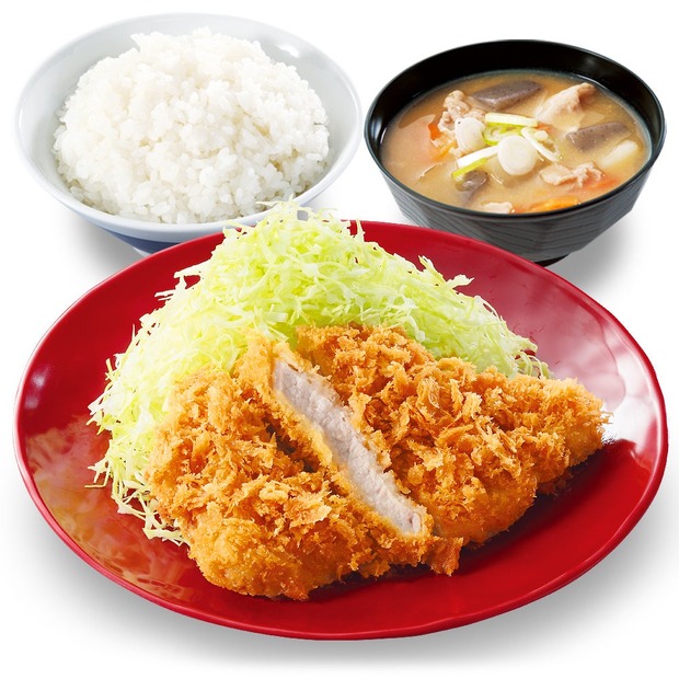 ロースカツ定食