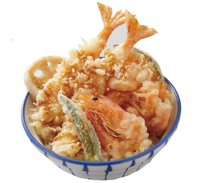 海老づくし天丼　790円