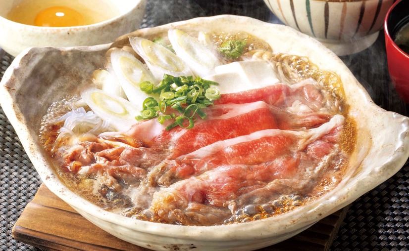 国産黒毛和牛のすき鍋