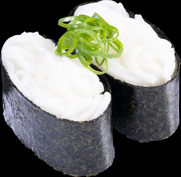 直火炙りとろにしん塩炙り　二貫 110円
