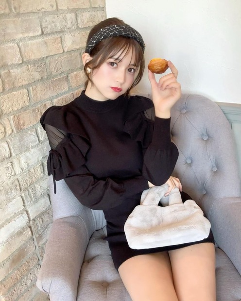 写真は黒嵜菜々子公式Instagramから（※写真は所属事務所より掲載許諾をもらってます）