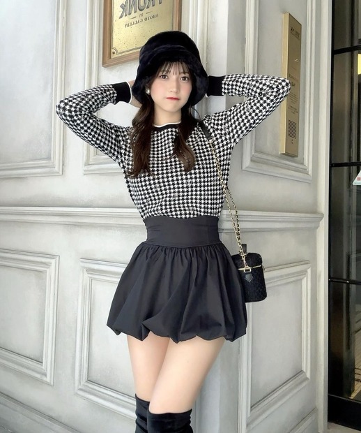 写真は黒嵜菜々子公式Instagramから（※写真は所属事務所より掲載許諾をもらってます）