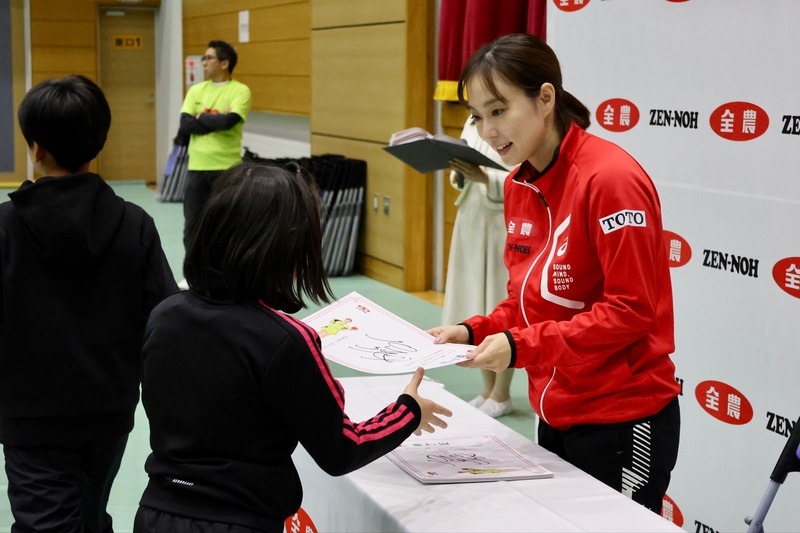 石川佳純「石川佳純47都道府県サンクスツアーin秋田」