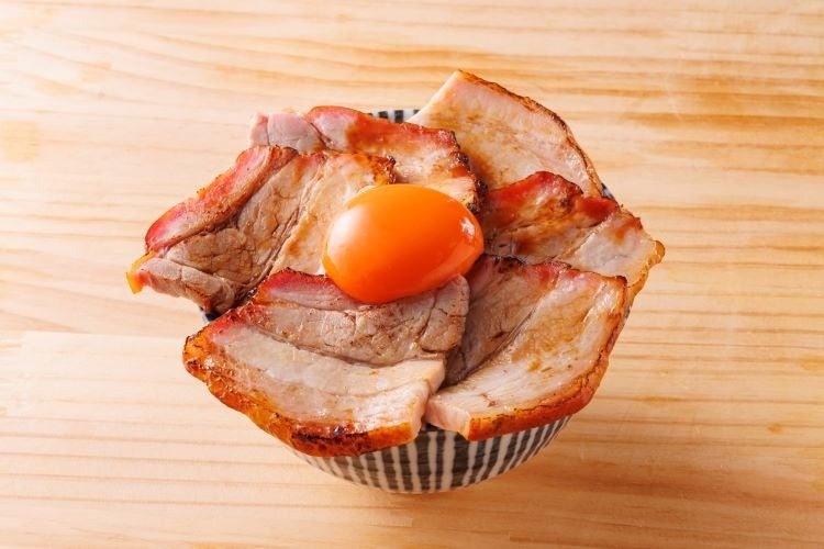 【数量限定】吊るしチャーシュー丼　500円