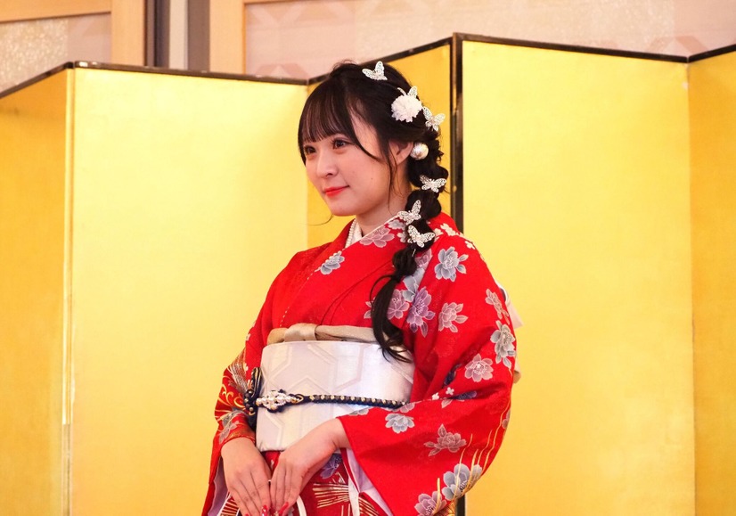 鬼頭未来(チームS)衣装協力：株式会社清水屋　【撮影：山田】